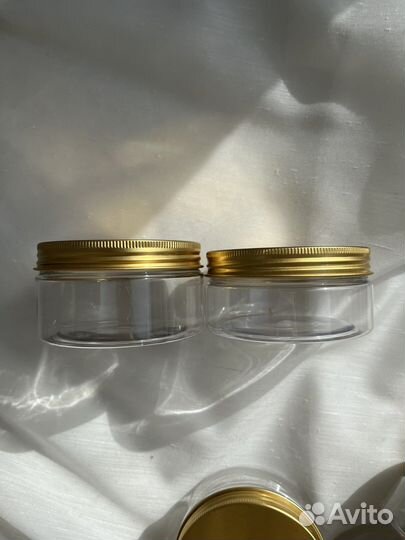Банка пэт с золотой крышкой (150/200 мл)
