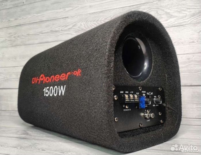 Активный Саб Pioneer с встроенным усилителем 1500W