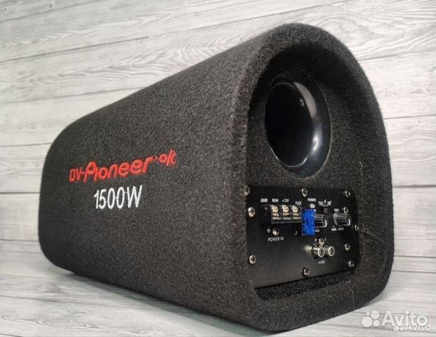 Активный Саб Pioneer с встроенным усилителем 1500W