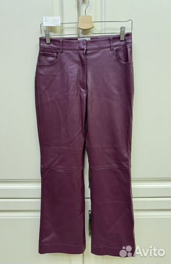 Кожаные брюки lime