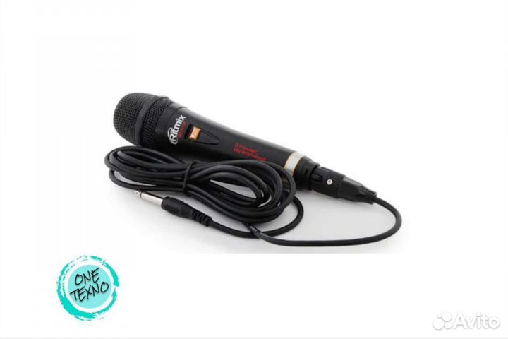 Микрофон Ritmix RDM-131 black, 80-15000 Гц
