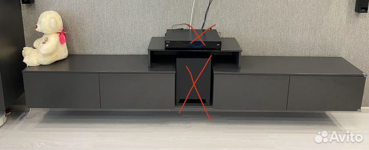 Тумба под телевизор подвесная