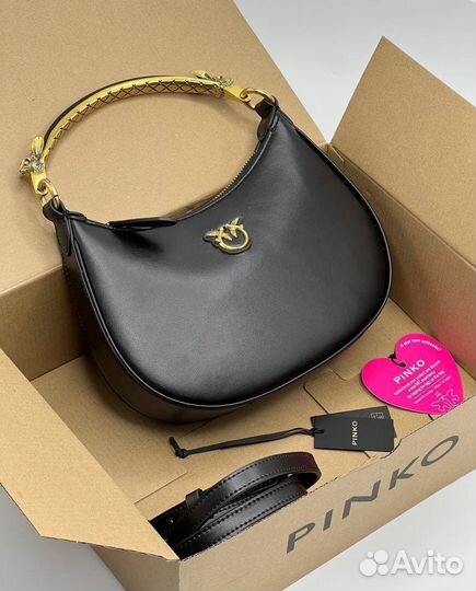 Сумка pinko натуральная кожа