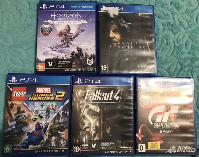 Игры для приставок ps4 бу