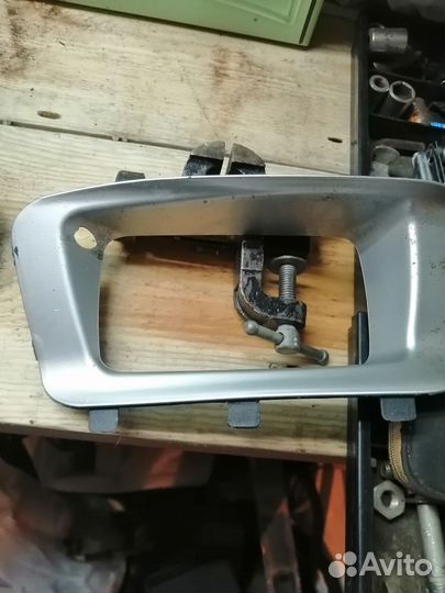 Реснички на бампер для птф