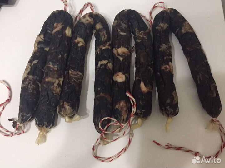 Конская колбаса казы