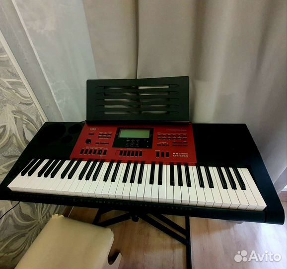 Синтезатор casio ctk 6250