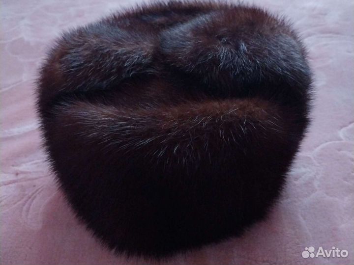 Норковая шапка мужская 56 -58
