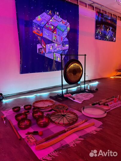 Саундхилинг, гонг сессии. Звуковая медитация