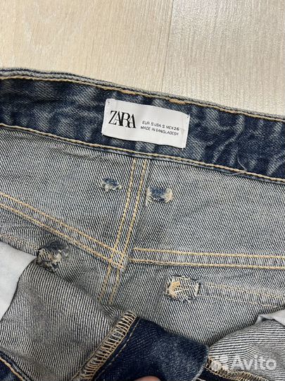 Юбка джинсовая zara