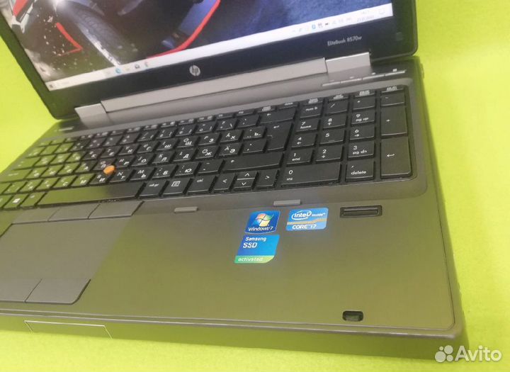 Ноутбук Нр ElaiteBook 8570W Core i7/SSD/nvid-2гб