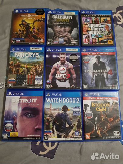 Диски Sony PS4 Игры Sony ps4