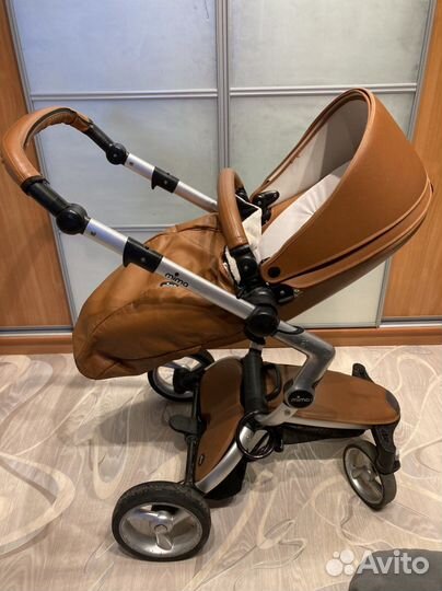 Коляска mima xari 2 в 1 экокожа