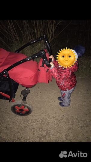 Прогулочная коляска camarelo