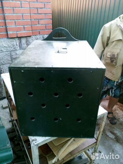 Ящик охотничий для перевозки собак