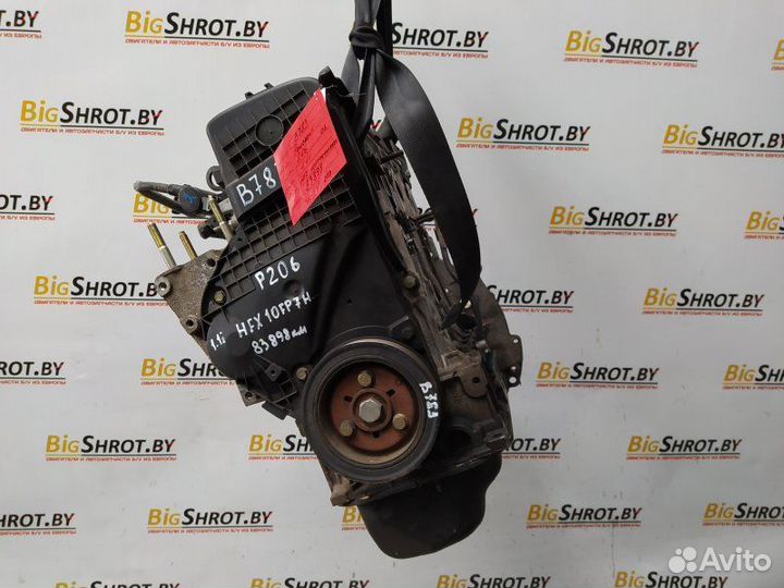 Двигатель HFX10FP7H4418333 Peugeot 206 (1998-2006)