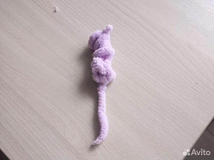 Вязаная игрушка для кошек