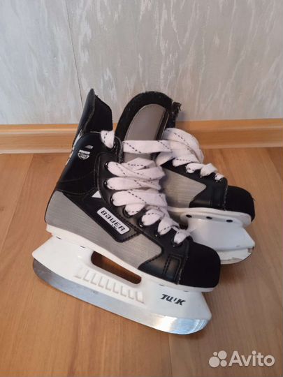 Коньки хоккейные Bauer Silver Pro 29 (18.5 см)