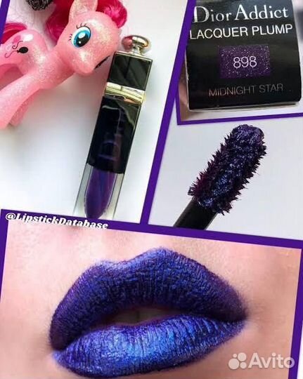 Dior addict помада блеск 898