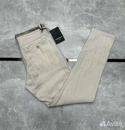 Брюки мужские льняные Stefano Ricci