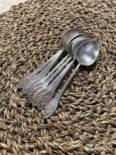 Чайные ложки мельхиор СССР