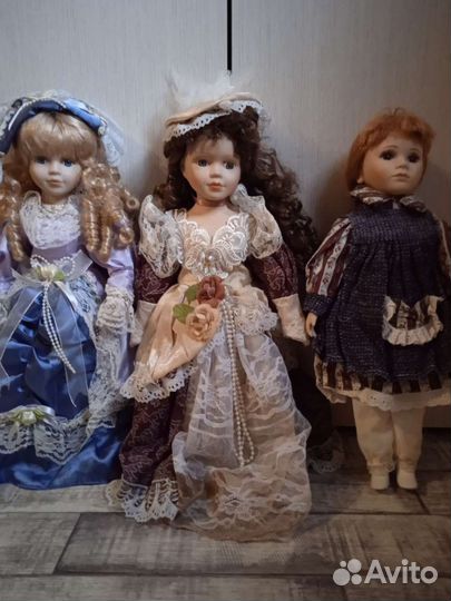 Кукла фарфоровая коллекционная