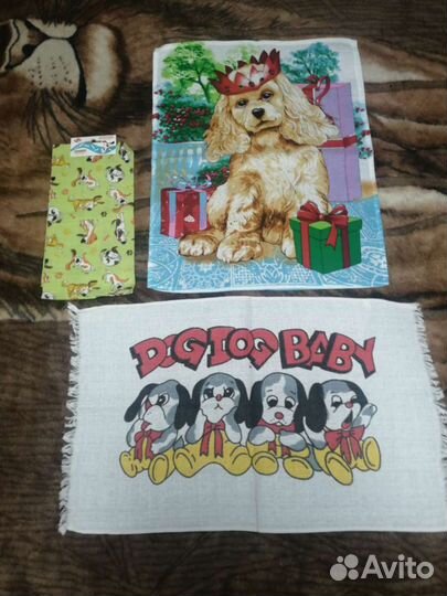 Вафельные полотенца новые