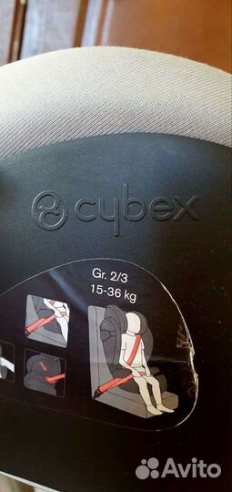 Детское автокресло 15 до 36 кг cybex solution