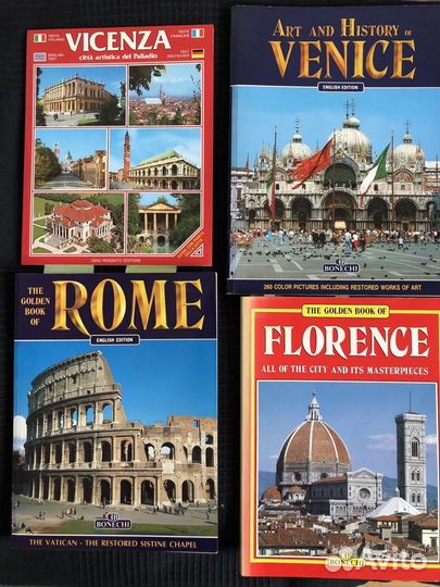 Рим, Флоренция, Венеция, Виченца, Вена. Англ.язык