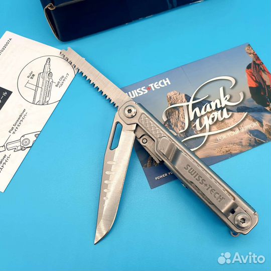 Мультитул swiss+tech 11в1