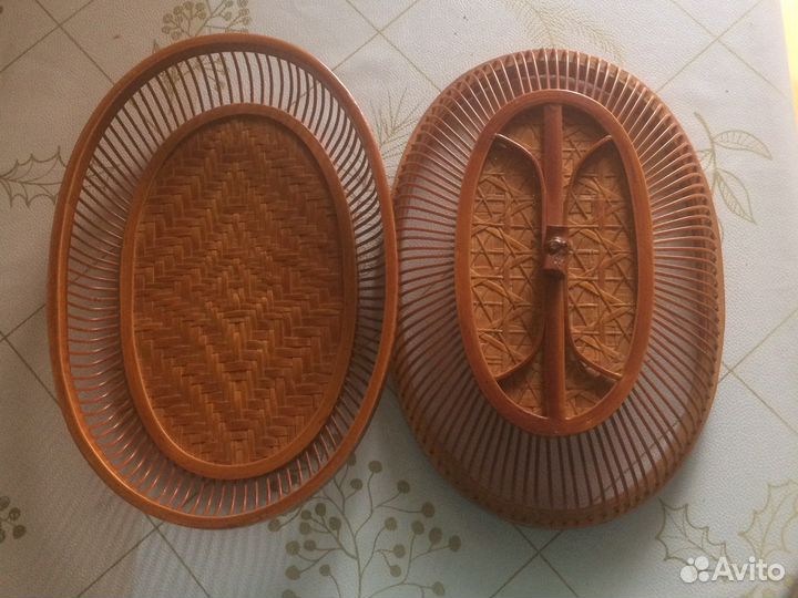 Хлебница плетеная