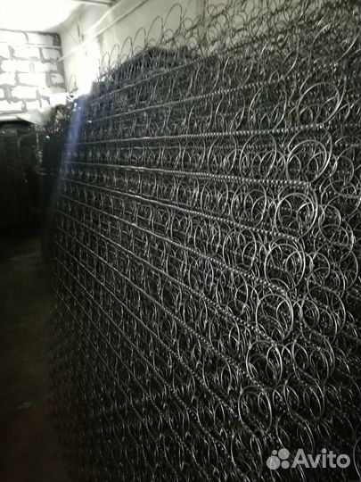 Пружинный блок для дивана 650х1820 с одной рамкой