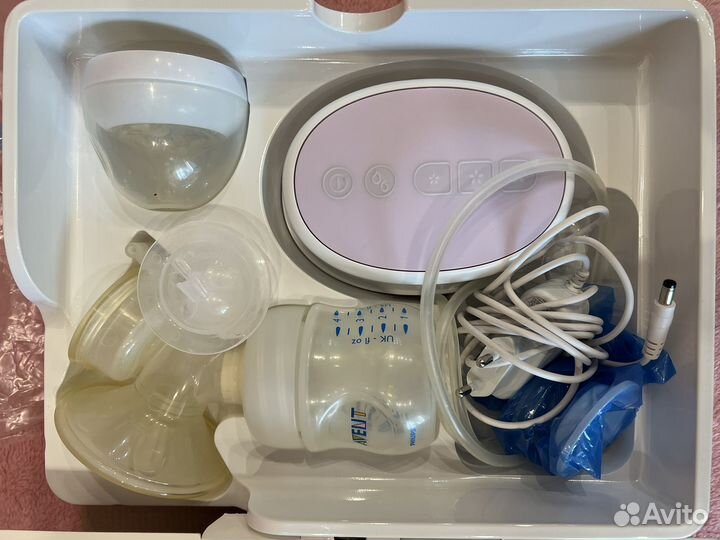 Молокоотсос avent электрический