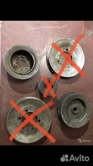 Шкивы двигателя 402,Волга/уаз