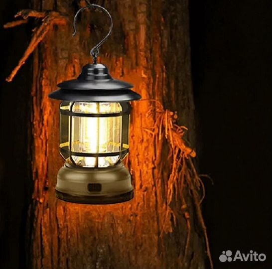 Фонарь для кемпинга (ретро)