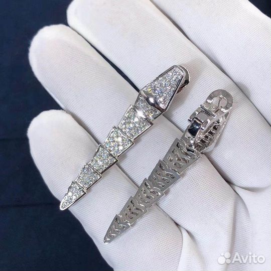 Серьги из коллекции Serpenti Viper 2.08ct