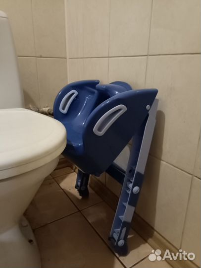 Накладка на унитаз Kiddyloo со ступенькой