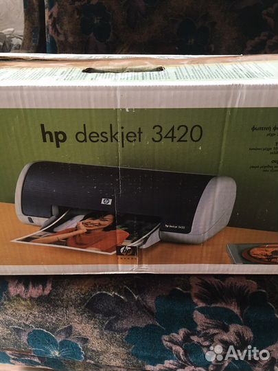 Цветной струйный принтер HP DeskJet 3420