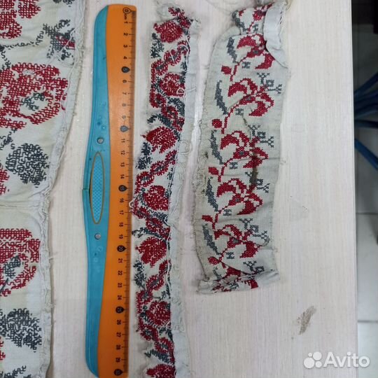 Старинный Сурпан рушник чув украшение (сзр)