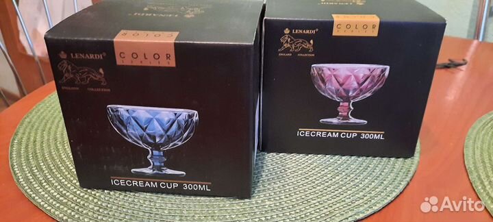 Цветные креманки