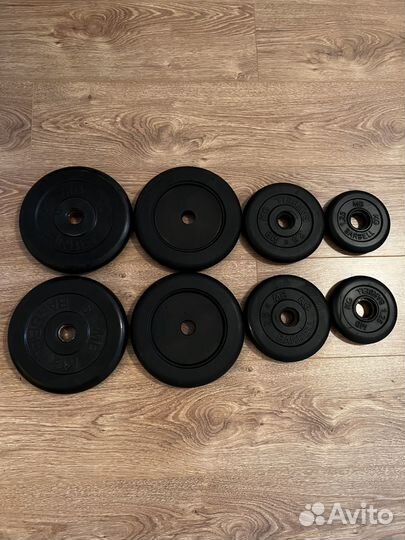 Блины для штанги/гантелей Barbell 26,31 мм