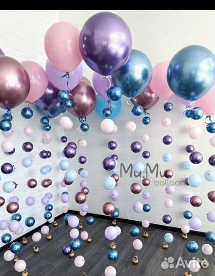 Фотозона из шаров на день рождения