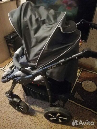 Детская Коляска Sonic 3 в 1 как новая