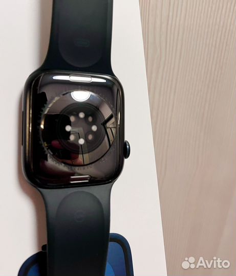 Часы apple watch 9 45 mm Midnight S/M