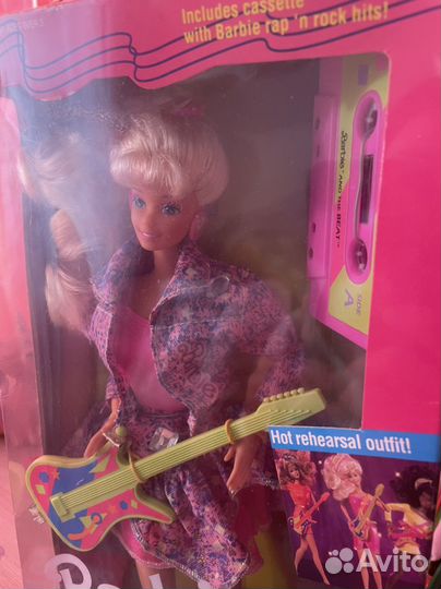 Barbie AND THE Beat с аудиокасетой новая в коробке