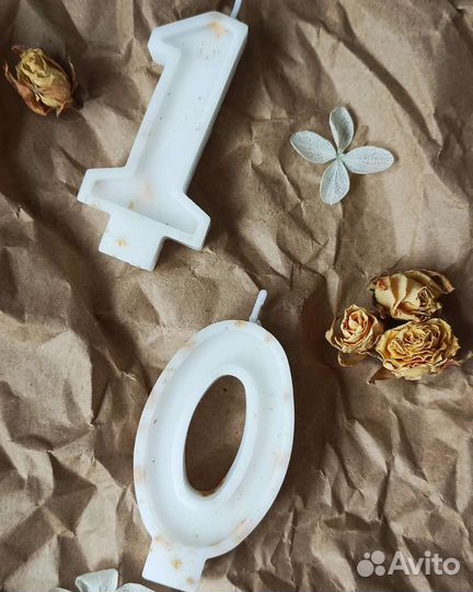 Свеча-цифра для торта/бенто