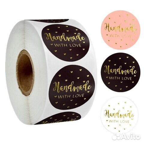 Этикетки цветные квадратные 40х40 мм