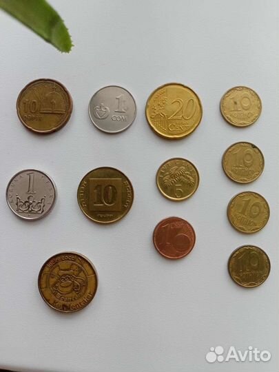 Монеты разные