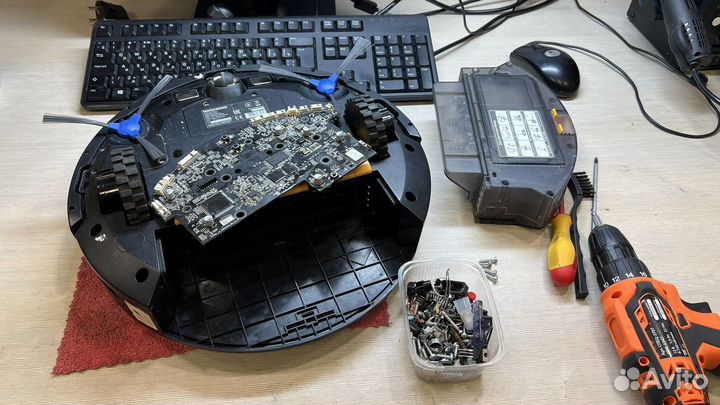 Ремонт роботов пылесосов xiaomi, irobot и другие