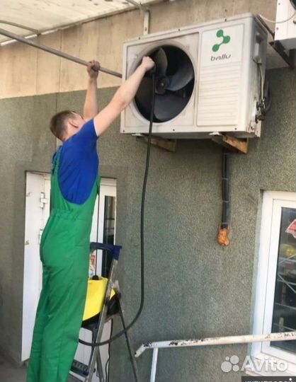 Кондиционеры чистка и заправка